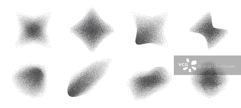 喷雾点状颗粒点状噪声元素图片素材