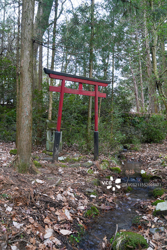 日本 枥木县 日光东照宫 世界文化遗产 德川家康 鸟居图片素材