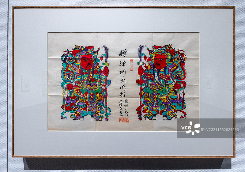 深圳美术馆美术绘画作品展馆图片素材