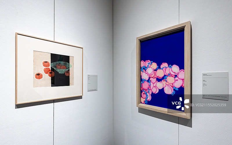 深圳美术馆美术绘画作品展馆图片素材