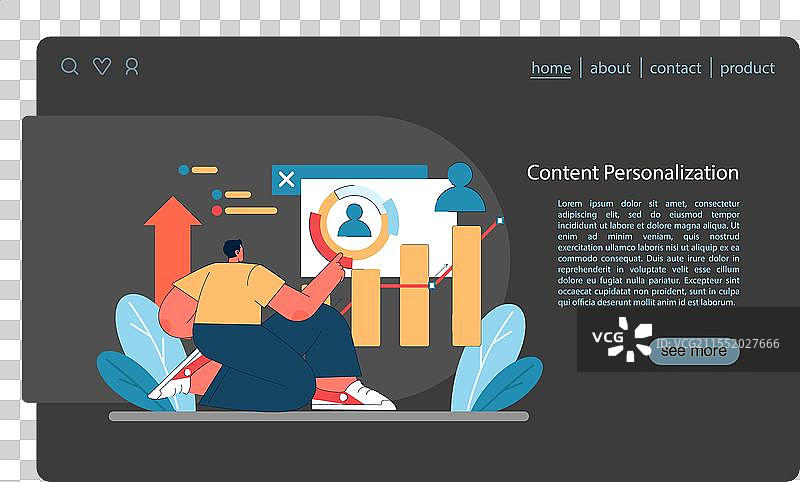 目标市场的50个营销概念图片素材