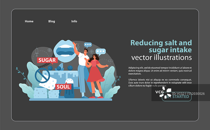 盐和糖减少概念动态图片素材
