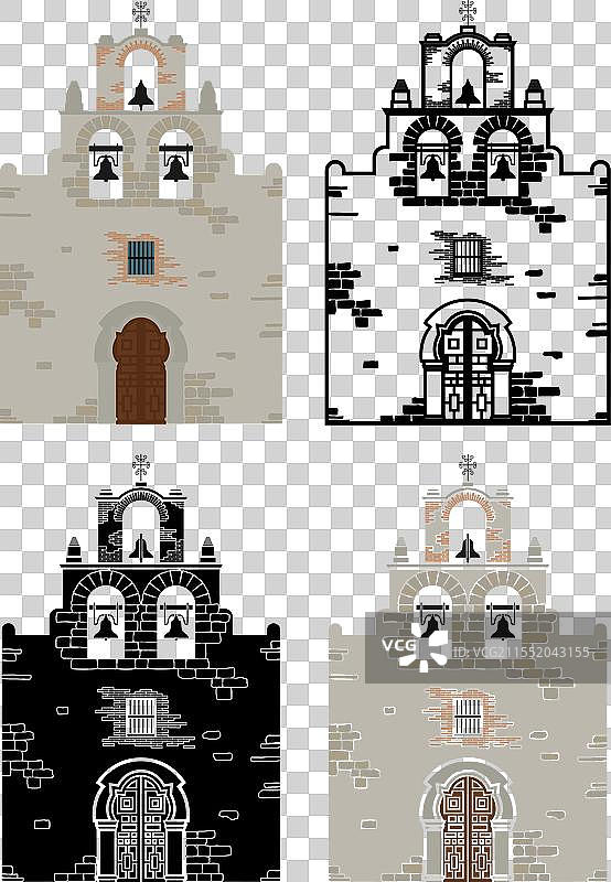 圣方济各德拉埃斯帕达任务（美国）图片素材