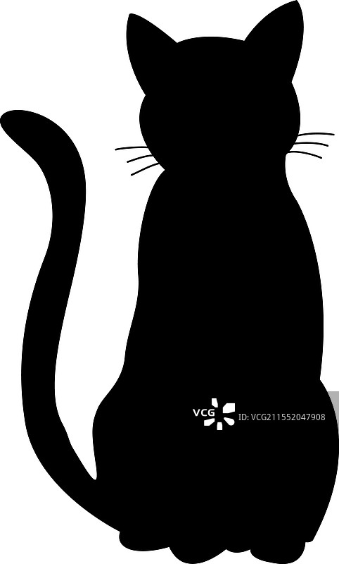 斯芬克斯猫侧面轮廓宠物猫品种图片素材