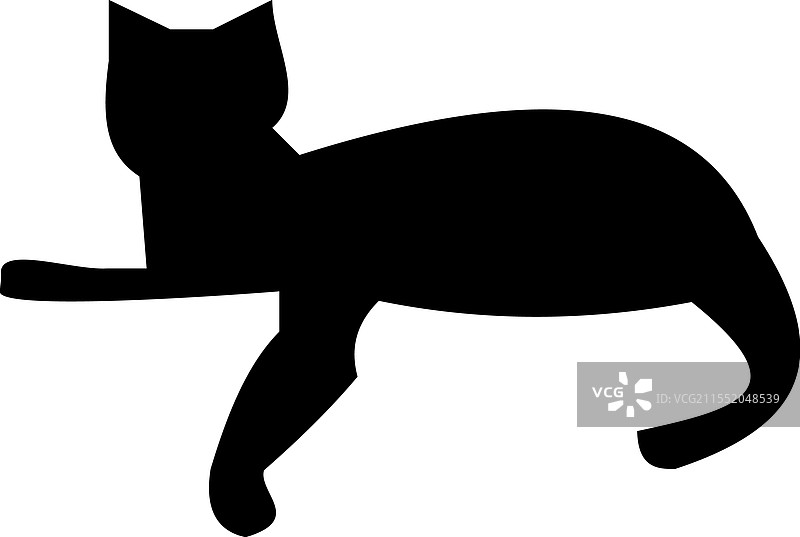 斯芬克斯猫侧面轮廓宠物猫品种图片素材