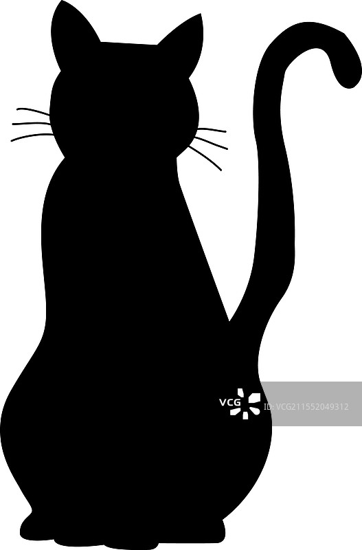 斯芬克斯猫侧面轮廓宠物猫品种图片素材