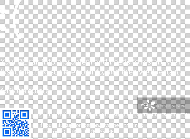 中断请求级别经典蓝屏图片素材