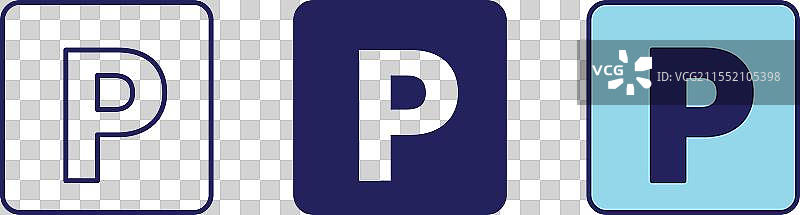 公园区域图标 - 导航套件图片素材