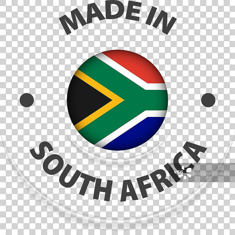 南非制造的图形和标签图片素材