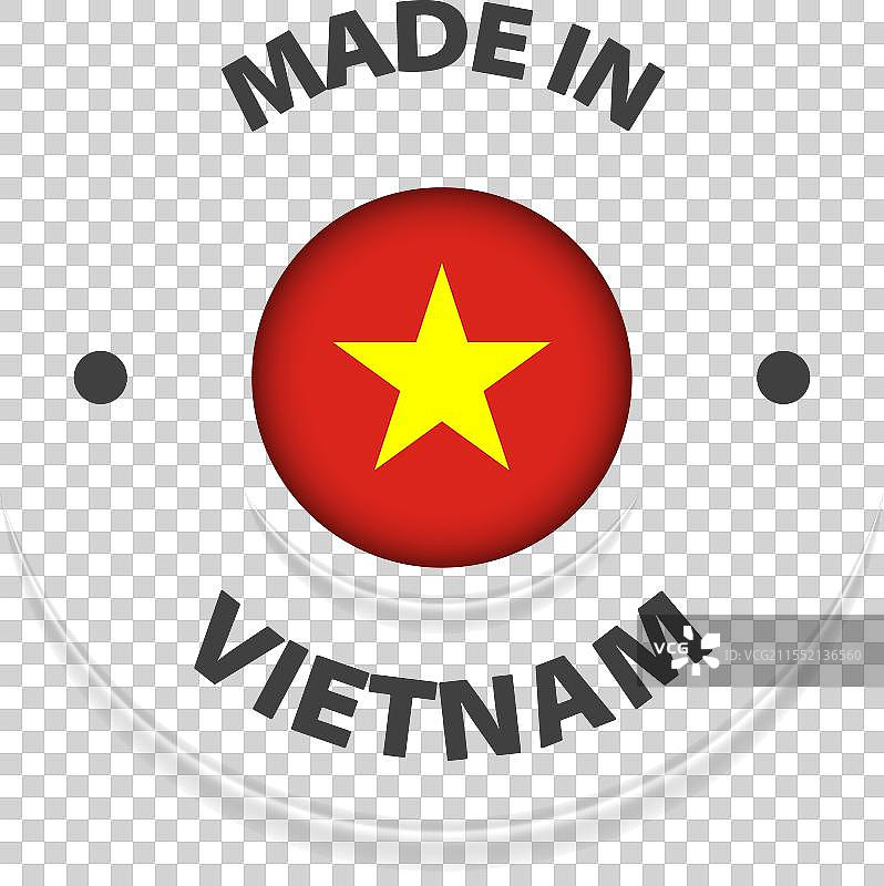 越南制造的图形和标签图片素材