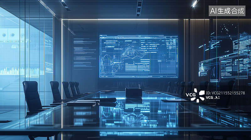 【AI数字艺术】实时转录与分析会议内容图片素材