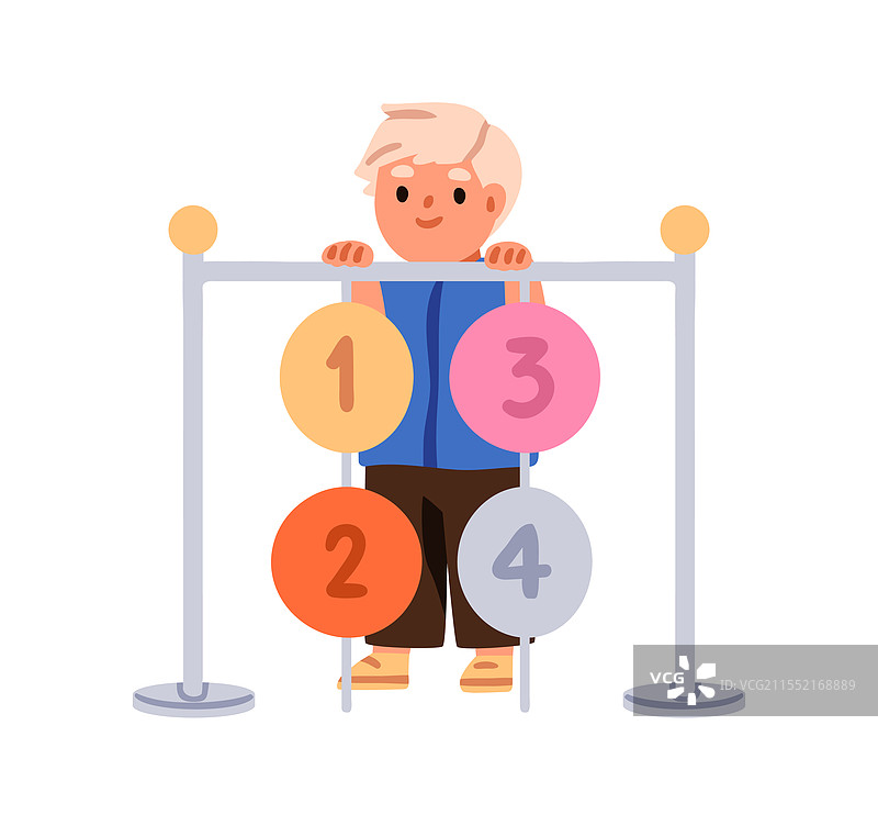 可爱的男孩在后面偷看图片素材