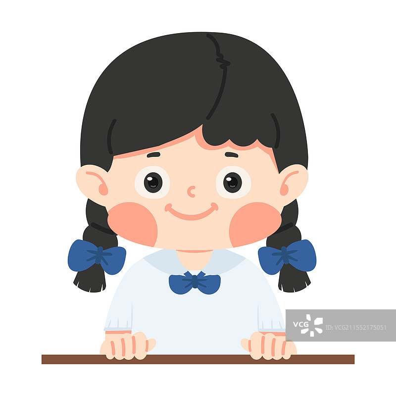 女孩学生手持白板图片素材