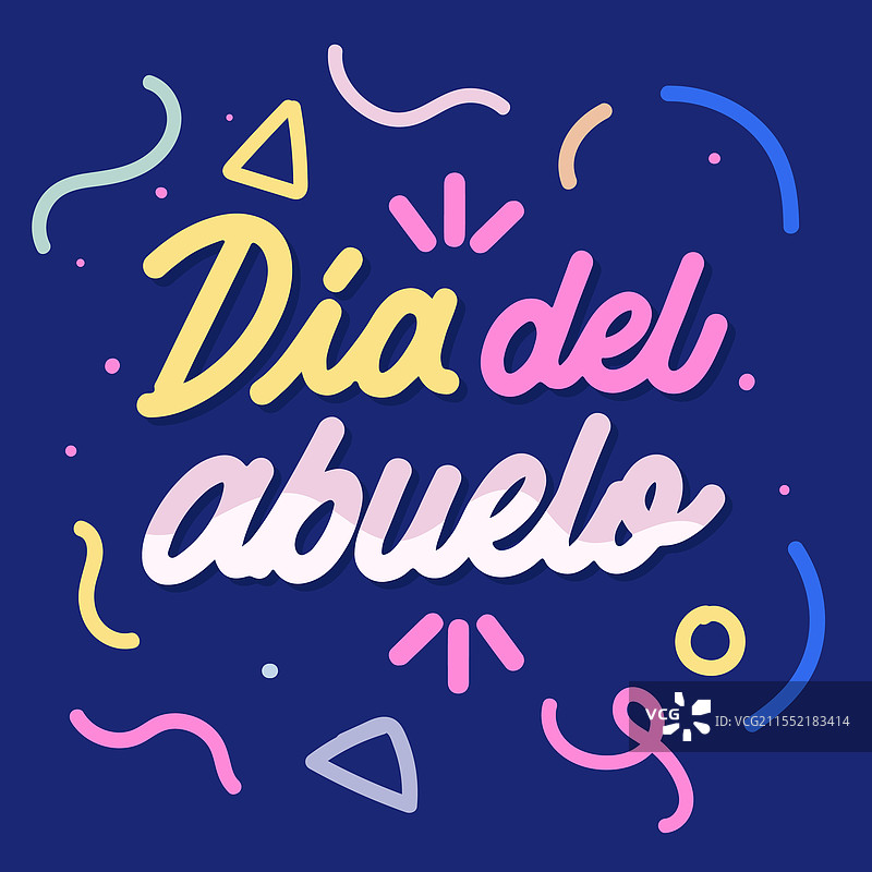 祖父母节的贺卡图片素材