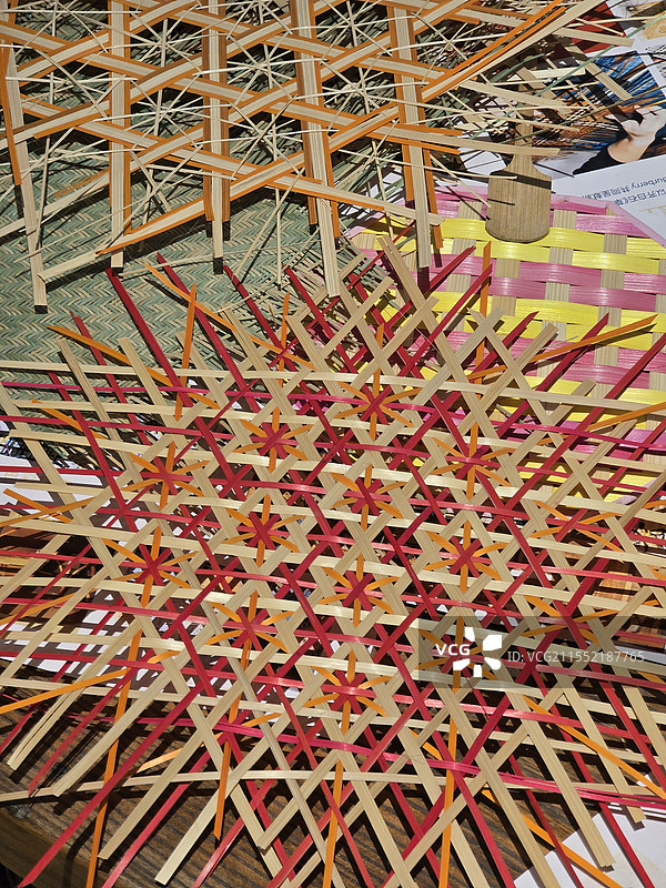 非遗竹编制品图片素材