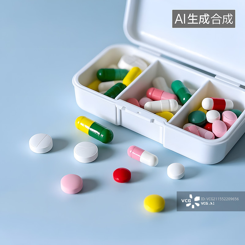 【AI数字艺术】药品图片素材