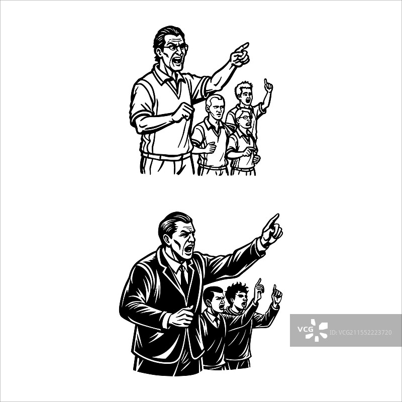 体育教练图片素材