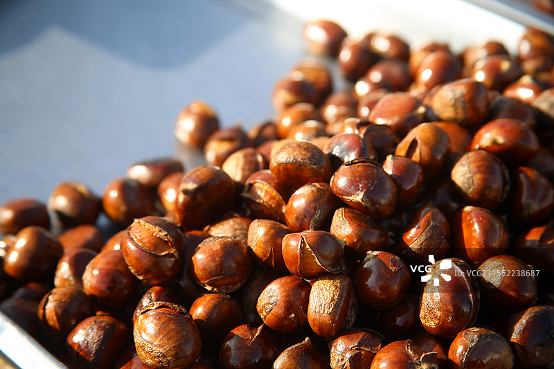 糖炒栗子图片素材