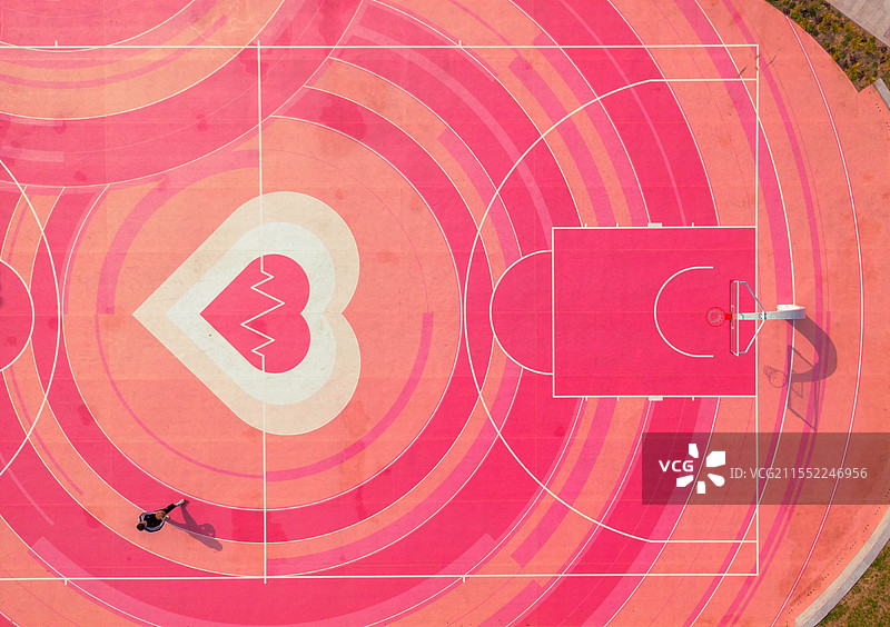 玄武湖篮球场图片素材