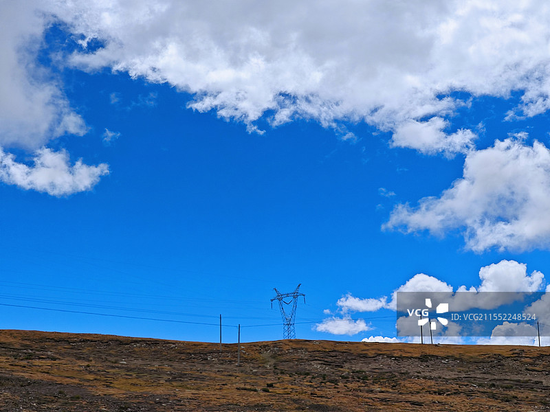 西藏-触手可及的云图片素材