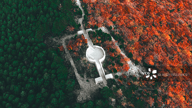 济南蚰蜒山图片素材