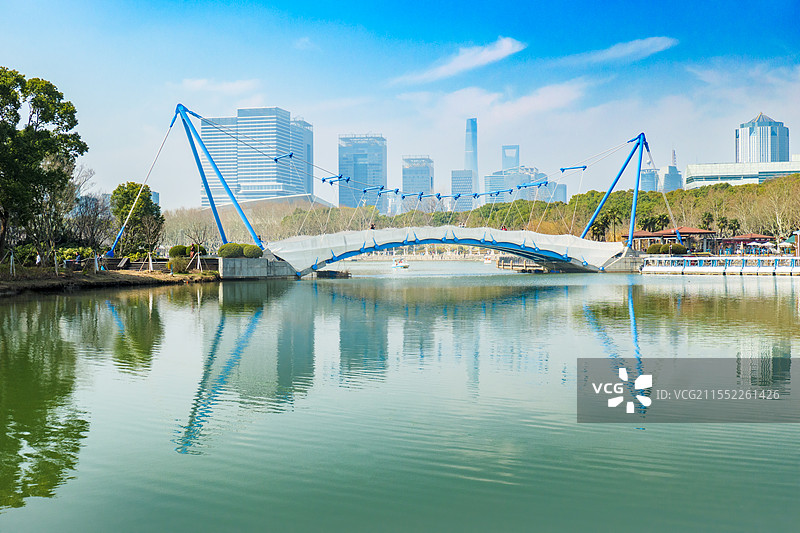 上海城市风光-上海世纪公园图片素材