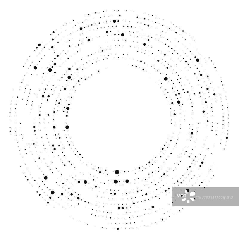 圆形半色调点状背景图片素材