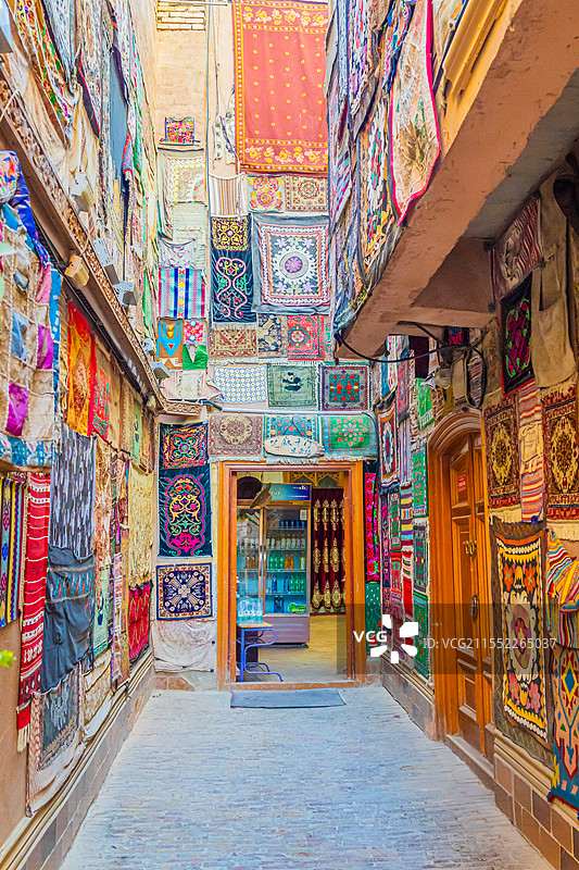 新疆喀什古城布袋巷图片素材