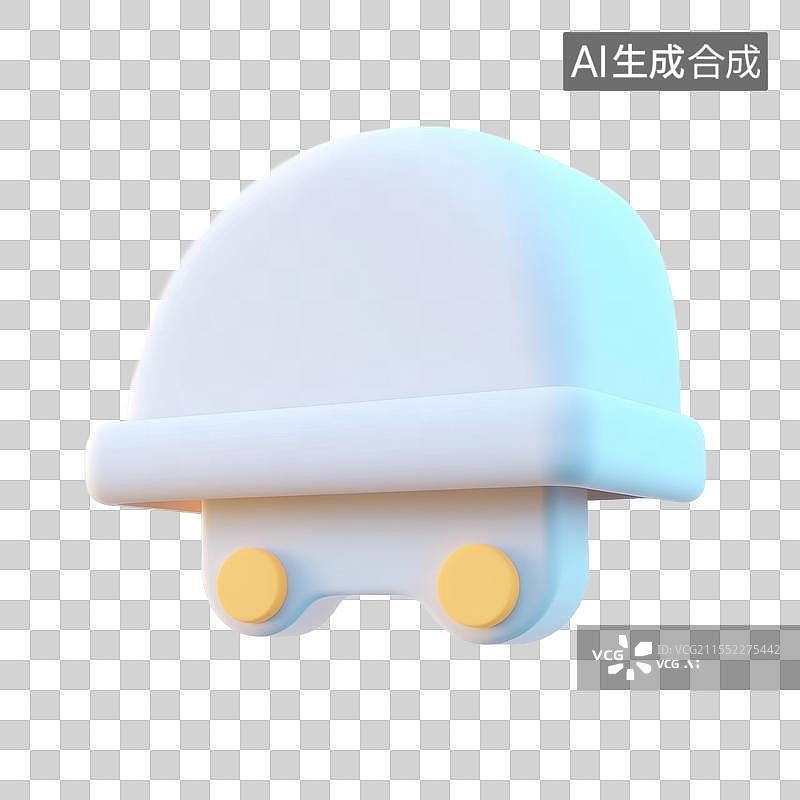 【AI数字艺术】卡通风格的厨房抽油烟机元素免抠图标图片素材