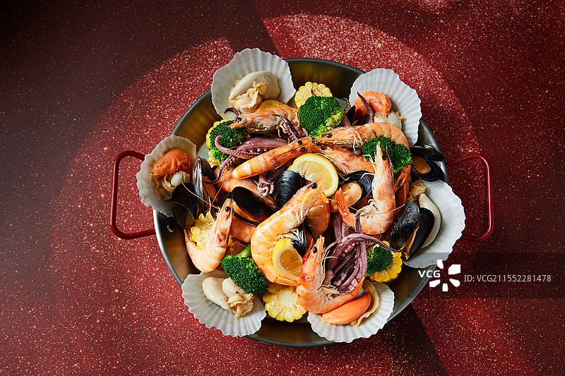海鲜锅图片素材