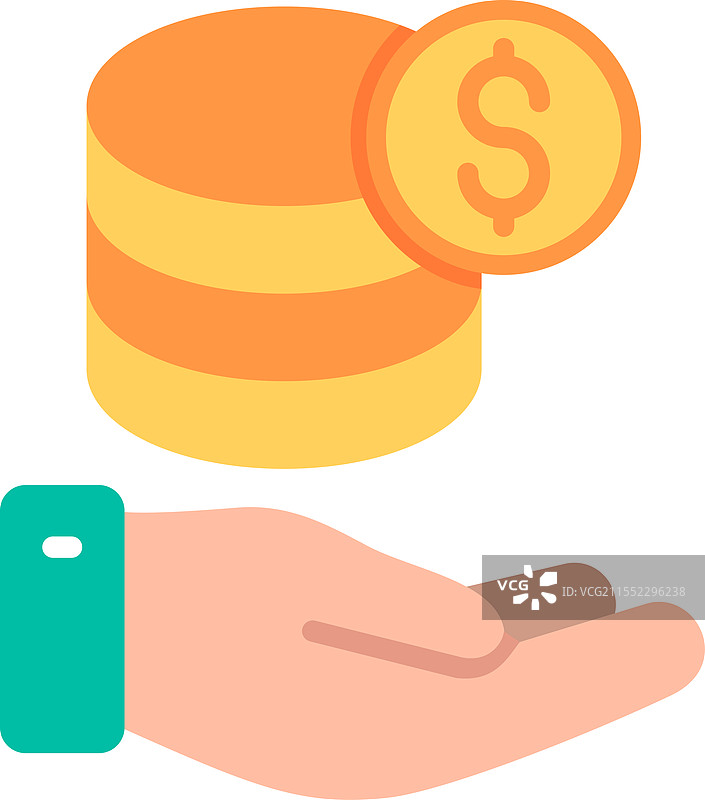 贡献者扁平图标设计图片素材