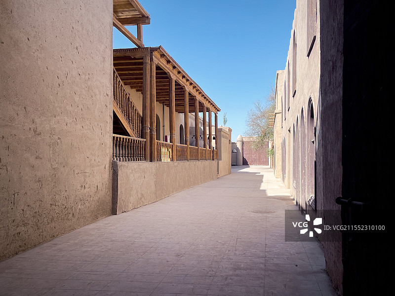 吐鲁番的一角图片素材