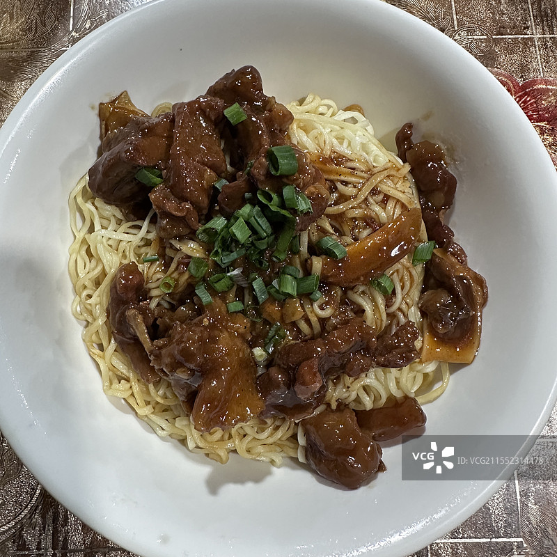 东莞牛腩蒸面图片素材