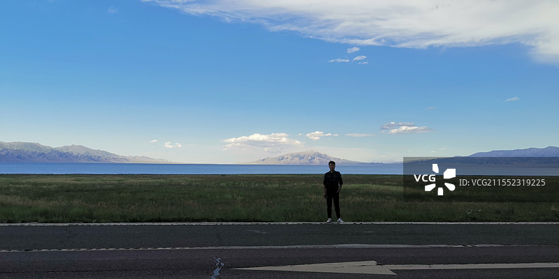 赛里木湖图片素材