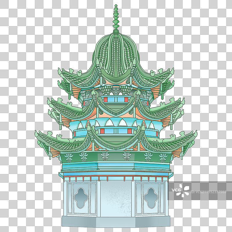 青海省南山公园图片素材