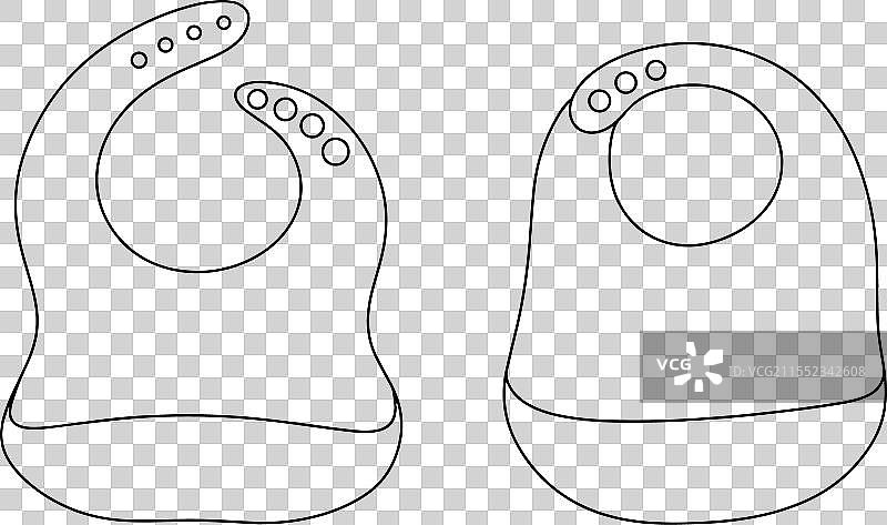 硅胶围嘴图片素材