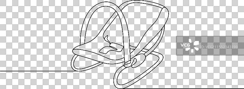 婴儿摇椅图片素材