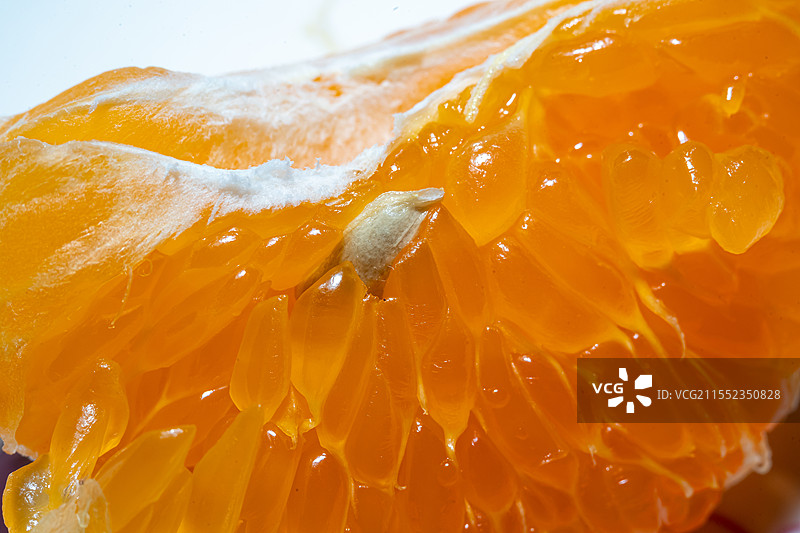 特写橘子果肉细节图片素材