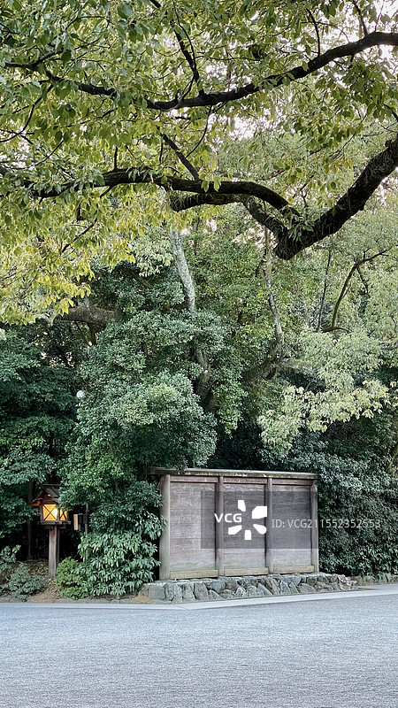 神宫内景色图片素材