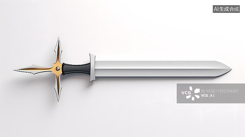 【AI数字艺术】中国风武器 剑图片素材