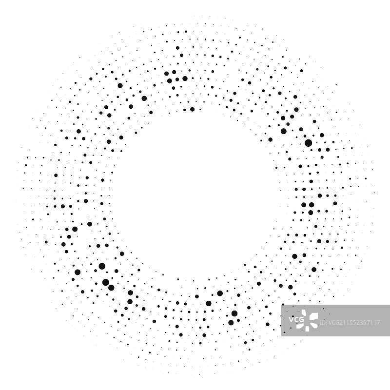 圆形半色调点状背景图片素材
