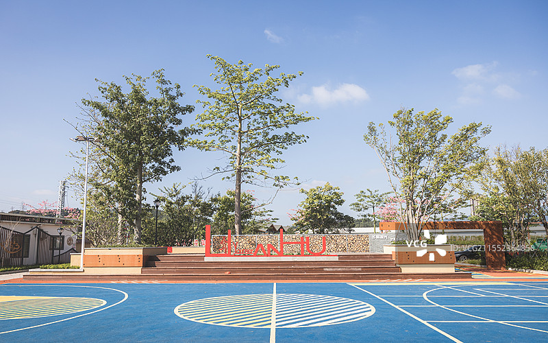 博罗县“东江画廊”乡村振兴示范带—莲湖村图片素材