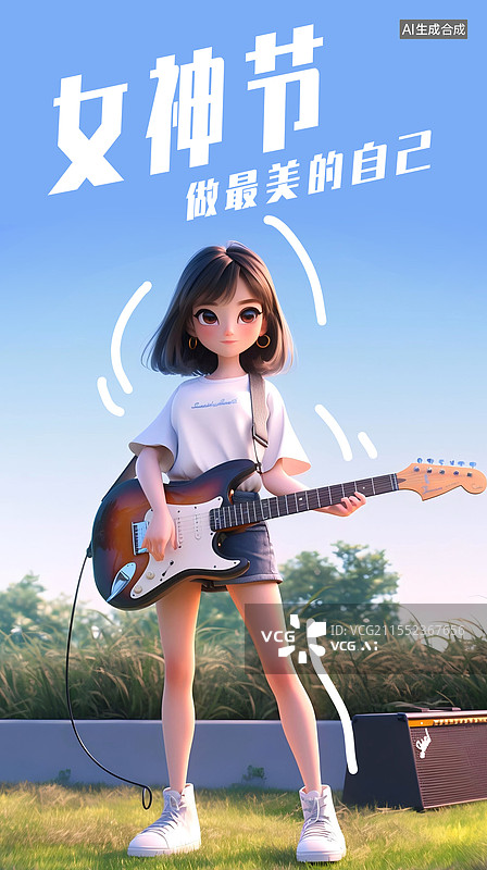 【AI数字艺术】妇女节海报图片素材