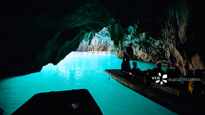 广西壮族自治区河池市凤山县三门海图片素材