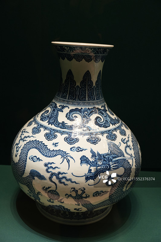 南京博物院特展：盛世华彩——清代康雍乾御窑瓷器高清文物摄影（珐琅彩/单色釉）图片素材