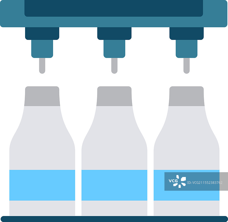 瓶装扁平图标设计图片素材