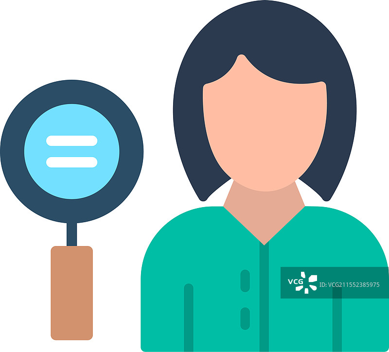 招聘扁平图标设计图片素材