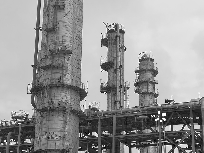 化工厂一角图片素材
