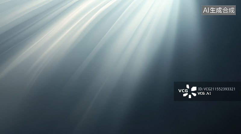 【AI数字艺术】光束穿透黑暗的神秘景象图片素材