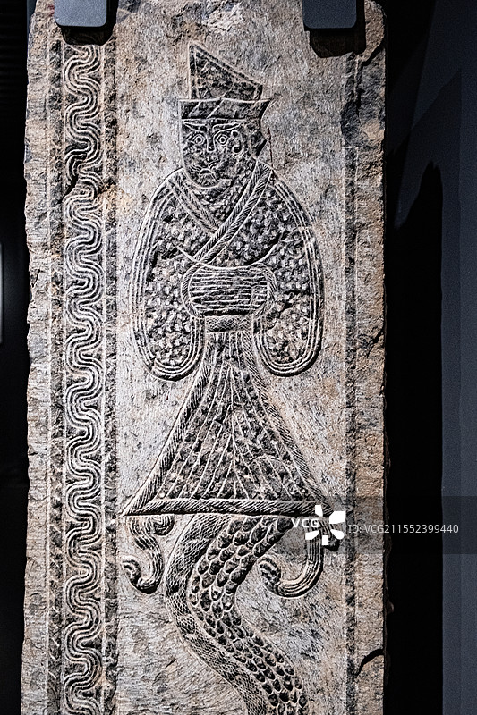 安徽宿州博物馆藏汉画像石图片素材